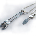 Сребърно колие с бухалки Pastorelli - Image 2