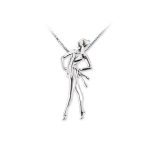 Necklace with pendant in silver by Pastorelli - Image 4