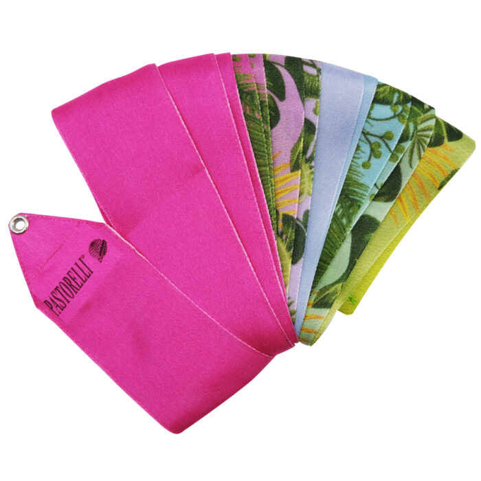 Pastorelli Antigua Archè leaves Лента Циклама/Светло Синьо/Зелено FIG - Image 2