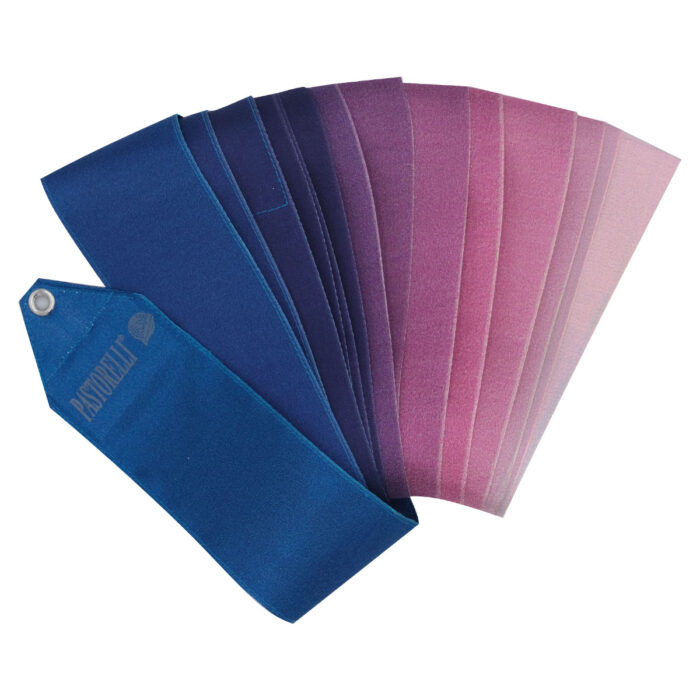 Pastorelli Archè ribbon Blue-Violet-Lilac-Light Pink Platinum FIG - Image 2