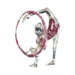 Metal N.1 Брошка Обръч Pastorelli - Image 5