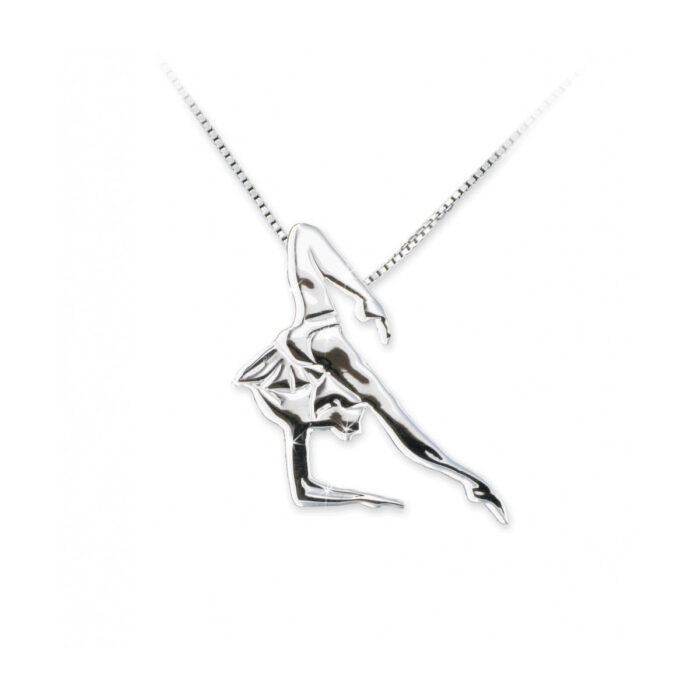Necklace with pendant in silver by Pastorelli - Image 9