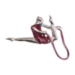 Metal N.1 Брошка Въже Pastorelli - Image 5