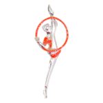 Metal N.2 Брошка Обръч Pastorelli