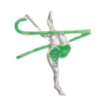 Metal N.1 Брошка Лента Pastorelli - Image 2