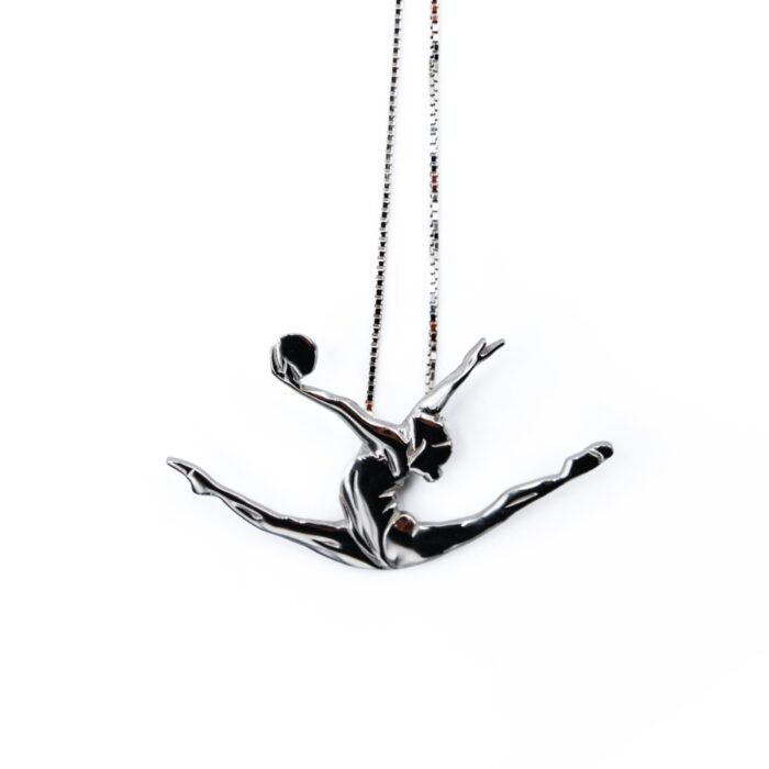 Necklace with pendant in silver by Pastorelli - Image 5