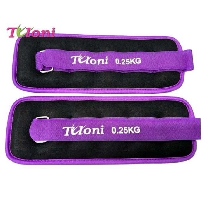 Тежести за глезен/ китка Tuloni 2 x 0,200/ 0,250/ 0,300/ 0,500 гр. - Image 4