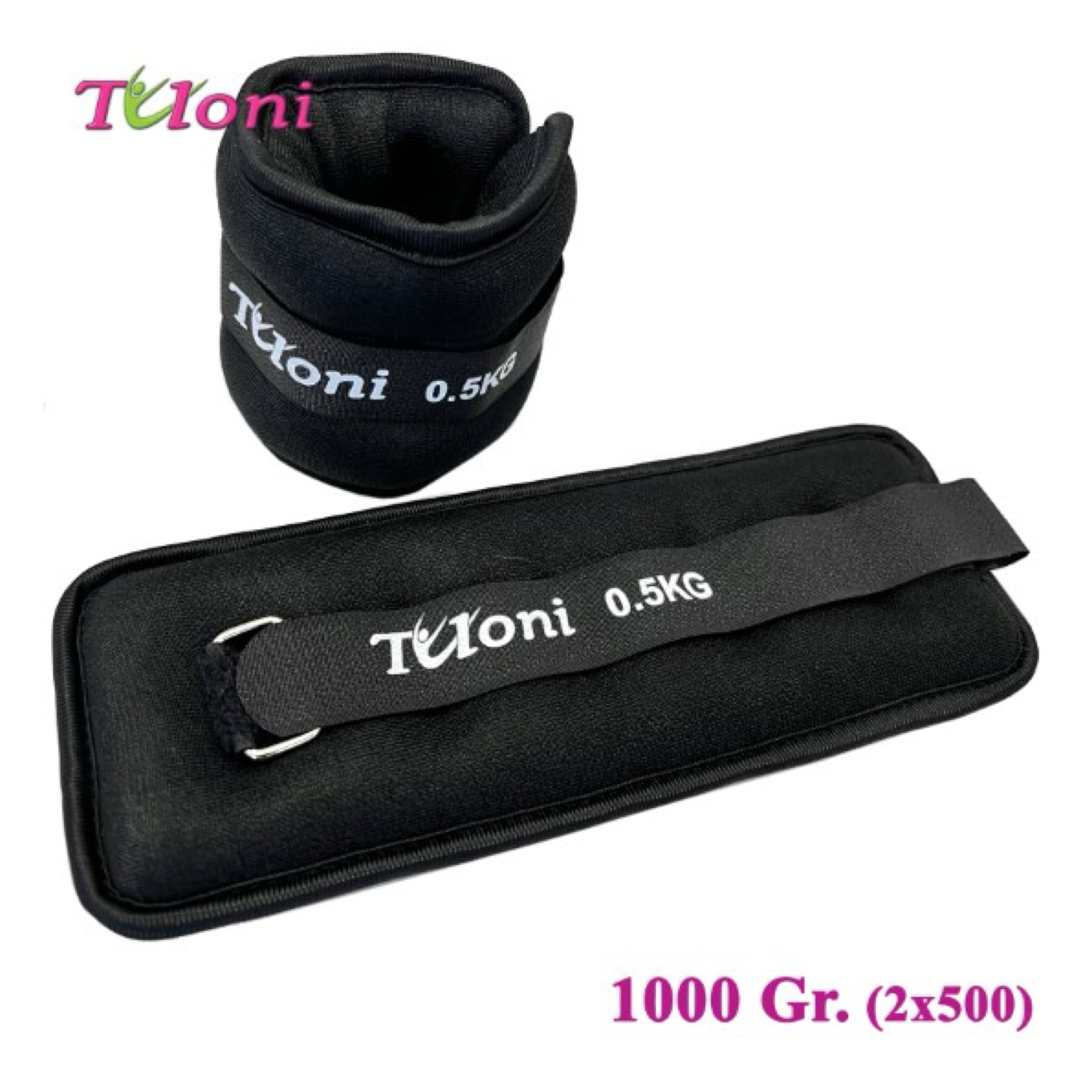 IMG_9924. Тежести за глезен/ китка Tuloni 2 x 0,200/ 0,250/ 0,300/ 0,500 гр. - Image 1